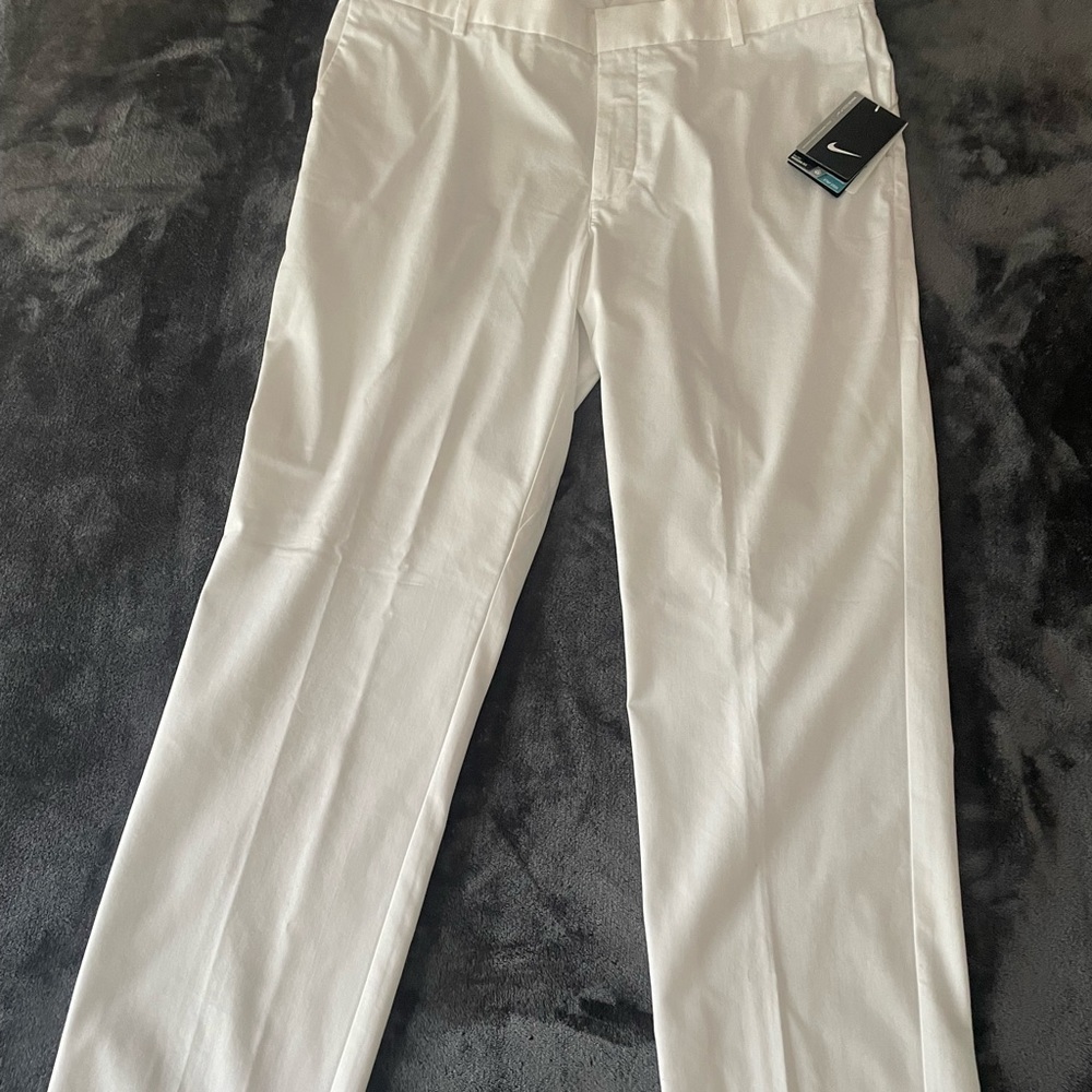 Men’s white Nike golf pants size 36